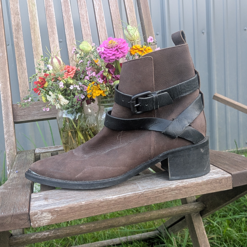 All Saints Ankle Boots with Straps